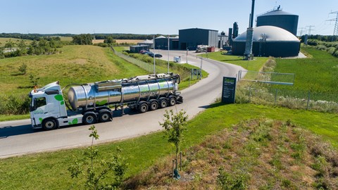 Nature Energys biogasanlæg i Holsted, Jylland. Foto: Nature Energy.